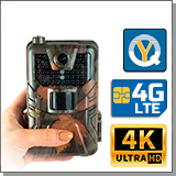 Уличная 4K-4G лесная камера для охоты 